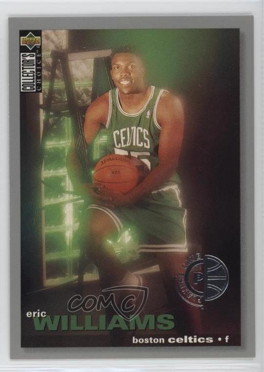1995-96 Upper Deck Collector's Choice Player's Club Eric Williams Rookie RC 15vx