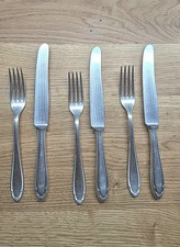 MFN Silberbesteck antik 3- er Set Eßbesteck Silber Messer Gabel 90 Auflage