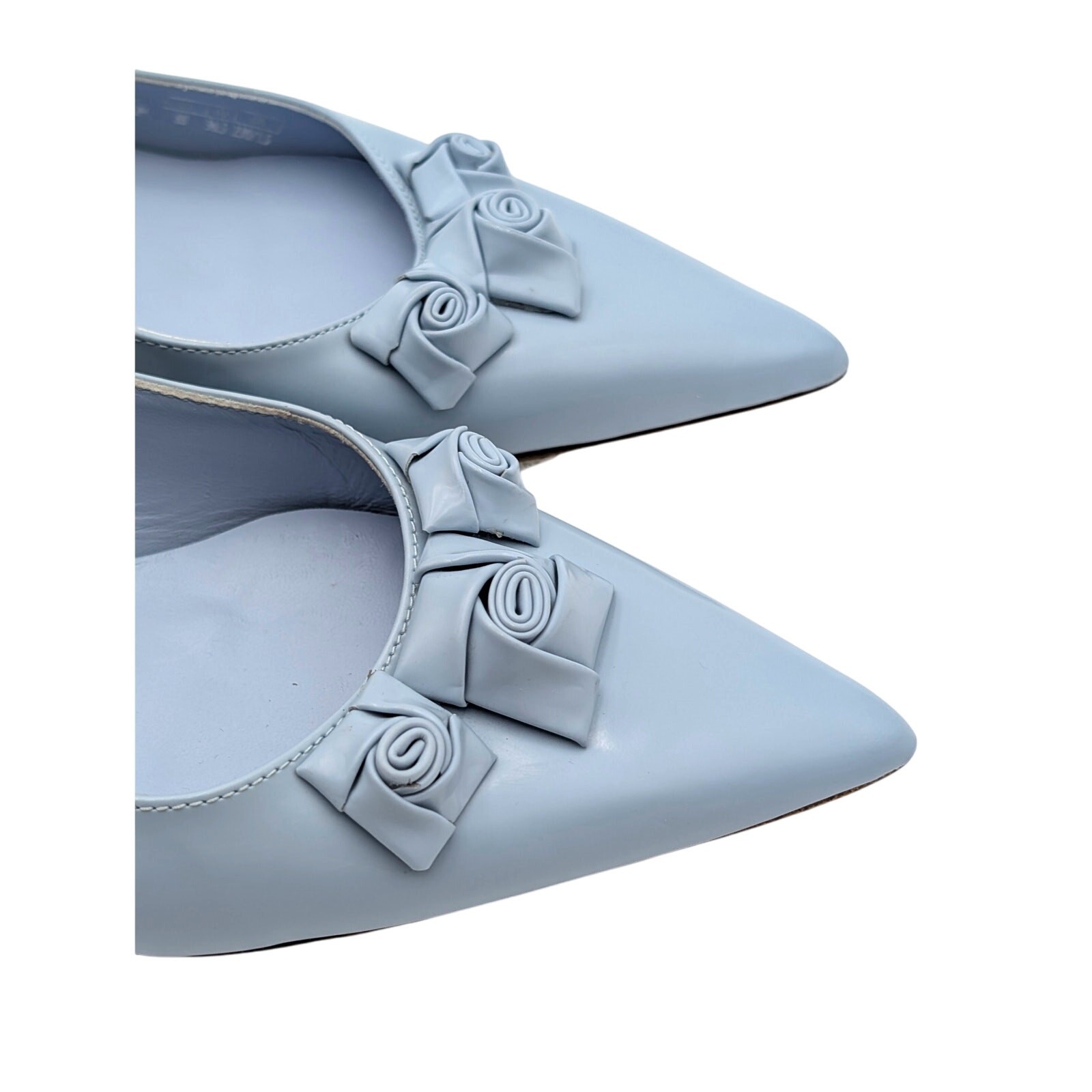 Stuart Weitzman Rosie 35 Slingback Heel Pump Women's Cielo Size US6B EU36.5