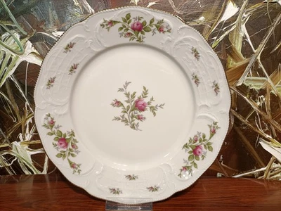 ROSENTHAL Germany  SANSSOUCI  Elfenbein Moosrose - edler Speisteller Ø 25cm - Bild 1 von 3
