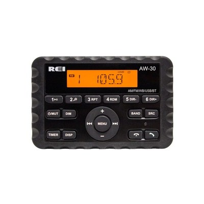 AW-30 Mini Radio Bluetooth Enabled USB Input AM/FM Preset 2-Channel
