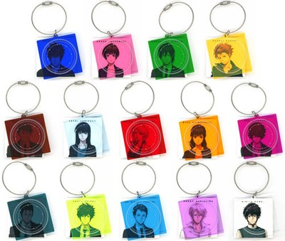 Key chain set of 14 types ''PSYCHO-PASS 10th Anniversary Exhibition