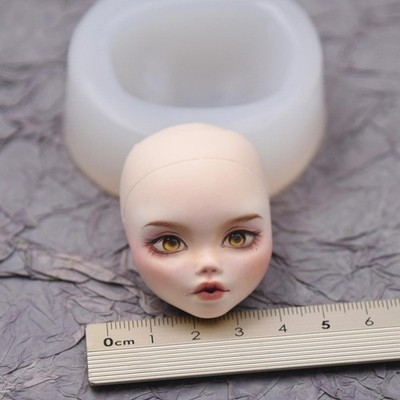 DIY Epoxidharz Casting Party Geschenk Leicht zu reinigen Puppengesicht