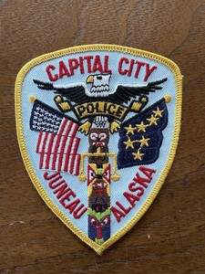 Juneau Alaska Police Patch Capital City