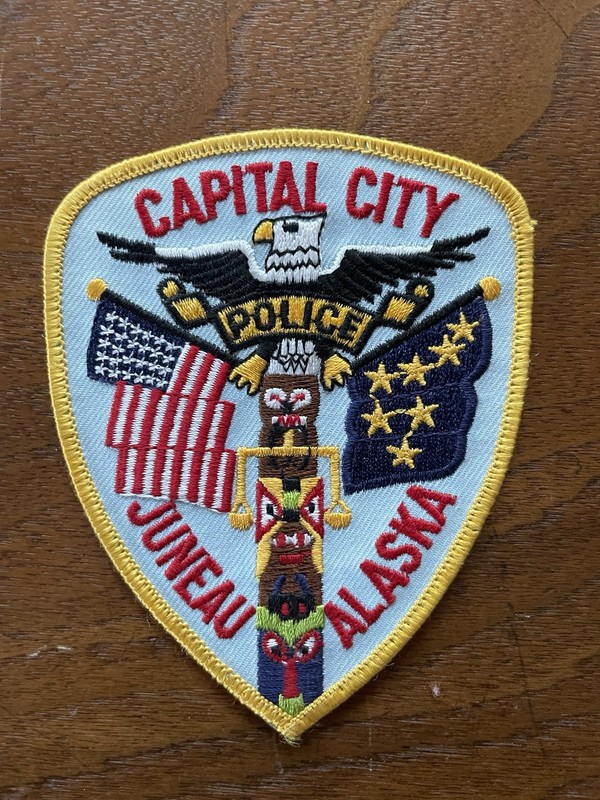 Juneau Alaska Police Patch Capital City