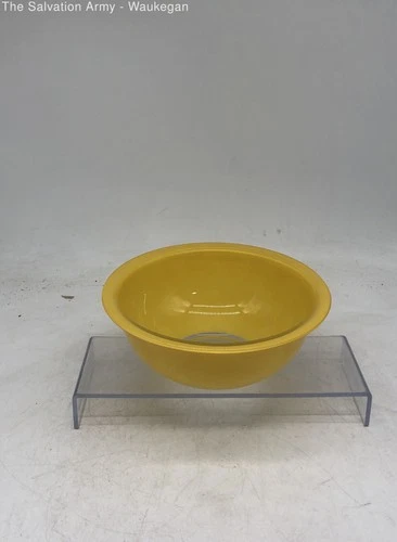 Vintage Pyrex Yellow Home Kitchenware Collectible Round Shape Serving Bowl