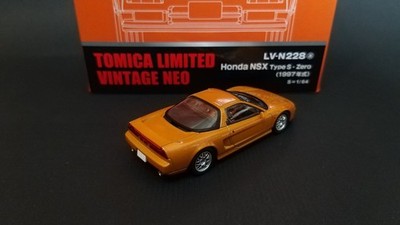 ミニカー natayumi0805 Tomica LIMITED VINTAGE NEO Honda NSX Type S. Zero LV-N288a (Orange
