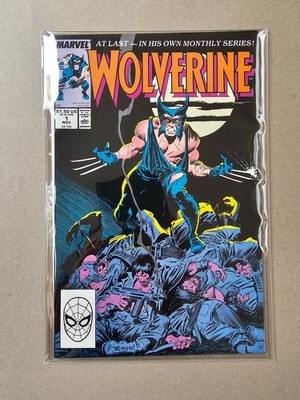     First print 1988 - Wolverine #1 - excellent condition - 1st solo series