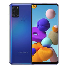 Samsung Galaxy A21s 32GB Azul – Desbloqueado (Doble SIM) – Buen Estado.