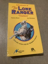 Adventures of the Lone Ranger Trackers (VHS, 1990) New Sealed