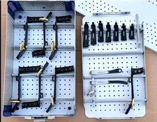 Caspar Micro Lumbar Discectomy Retractor Set orthopaedic instruments With BOX