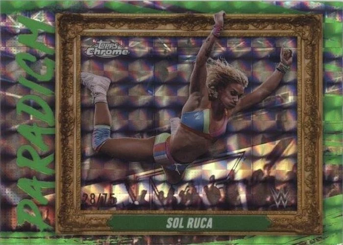 Neon Green Geometric Refractor