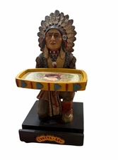 CUESTA REY LIMITED EDITION CHIEF COPPER PENNY COLLECTIBLE CIGAR STORE INDIAN