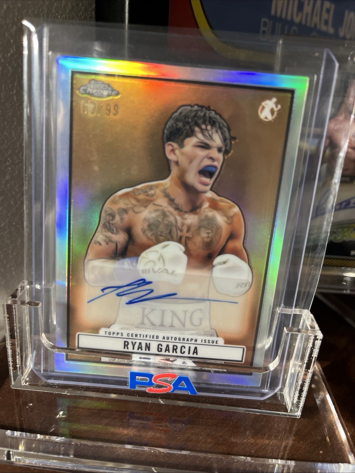 2024 Topps Chrome Boxing 1951 Ringside RYAN GARCIA AUTO GOLD /50 ‘MINT’