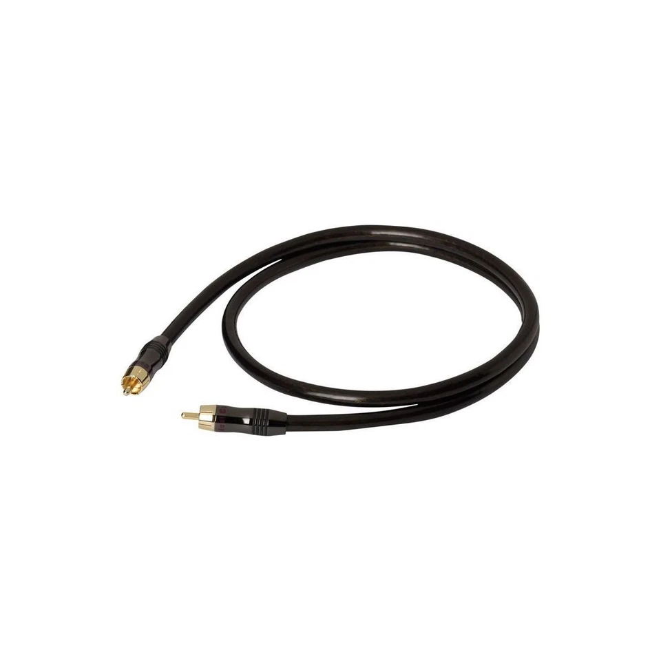 Câble subwoofer REAL CABLE subwoofer 2mètres - Photo 1/4