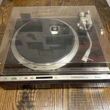 JVC QL-Y5F Direct Drive Quartz-Lock Full-Auto Turntable Working Tested Record LP