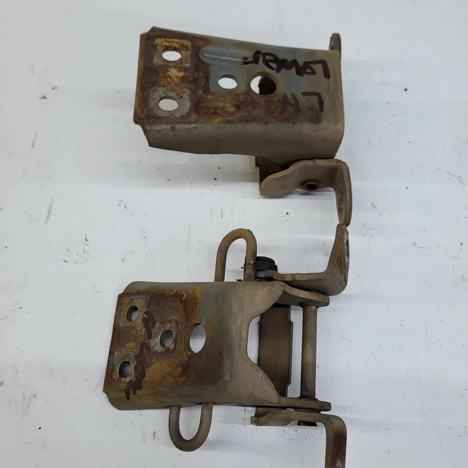 1980-97 FORD F150 BRONCO F250 F350 ПАРА ПЕТЕЛЬ ПРАВОЙ ПЕРЕДНЕЙ ДВЕРИ OEM LH - Изображение 4 из 4
