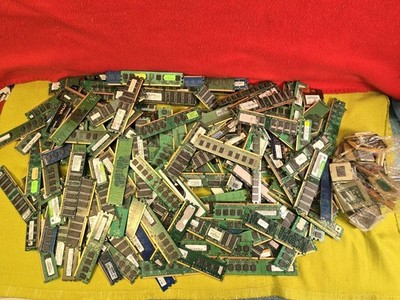 5kg Ramspeicher/ CPU Arbeitsspeicher Goldkante Schrott Recycling*