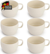 Kunststoff-Kaffeetassen Set 350ml für unterwegs Camping Picknick langlebig leich