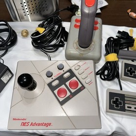 Lot of 5 Different Nintendo (NES) Controllers *VGC* Tested! Turbo Pad, Gun, Sync