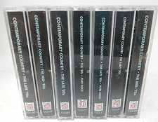 Time Life - Contemporary Country - 7 Cassette Lot - The '80's Pure Gold Late '70