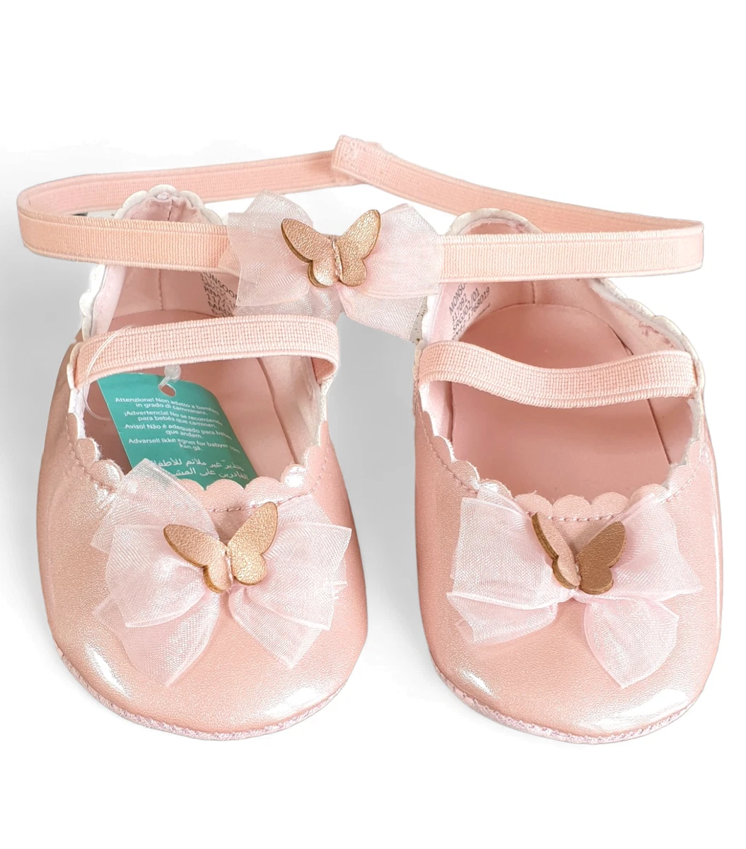 Monsoon baby shoes and headband 6 12 months eBay