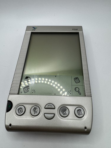 Handspring Visor Pro Silver Portable PDA Organizer Palm Pilot w/Cover UNTESTED - Photo 9/15