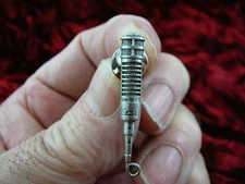 (M-3-A) ELECTROVOICE Microphone Mic pewter tac pin brooch Tack jewelry love mics