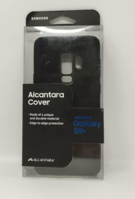 Genuine Samsung Alcantara Cover Case for Samsung Galaxy S9+ Black- OPENBOX