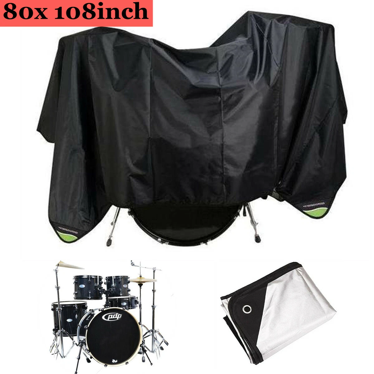 Drum set dust cover discount