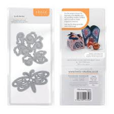 #4750 e - TONIC STUDIOS -  METAL CUTTING DIES  -  DRAGONFLY N  ACORN DIE