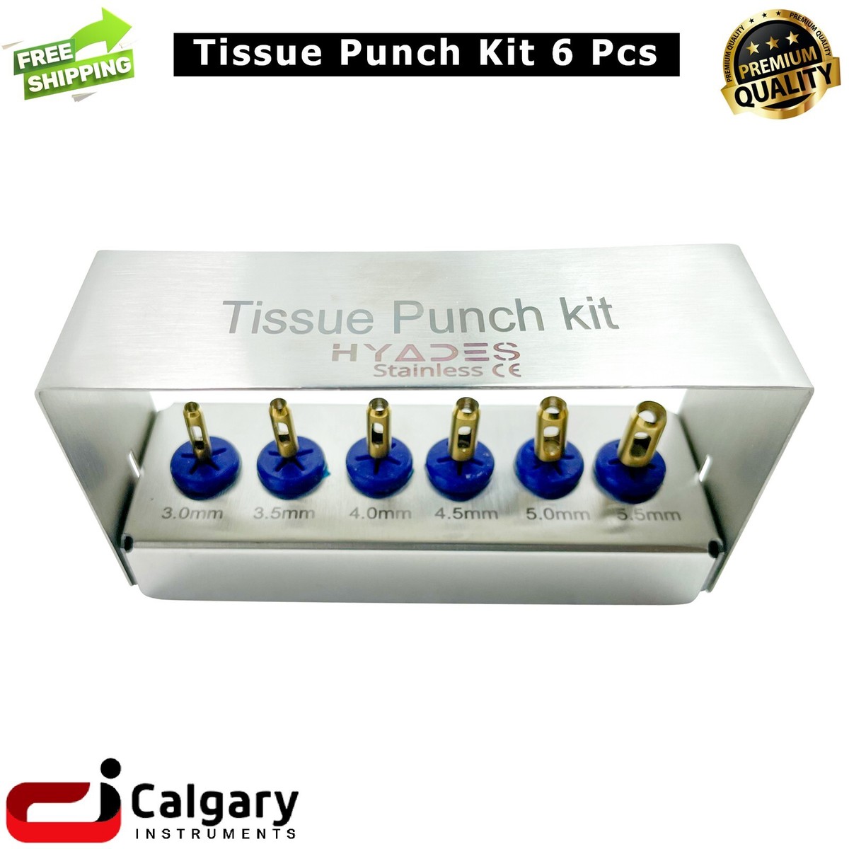 Implant Tissue Punch Kit Pcs Kit Dental Surgical Laboratory