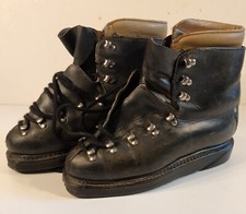 chaussures bottes montagne brodequin cuir trapper ski T 39