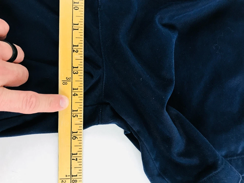 Шорты Basic Editions, мужские размер 38, темно-синий, регулируемая талия, повседневные - Изображение 4 из 4