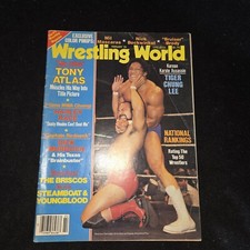 Complete February 1984 WRESTLING World MAGAZINE Tony Atlas Harley Race 