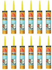 Sika Pro 515310 Dark Bronze Polyurethane Construction Caulk Sealant - Pack of 12
