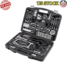 173pc Household Tool Kit Set Home Repair and Mechanic's Hand Tool Kit Set NEW