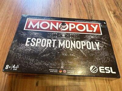 Monopoly Esport ESL Brettspiel, Partyspiel, Gesellschaftsspiel Hasbro NEU in OVP