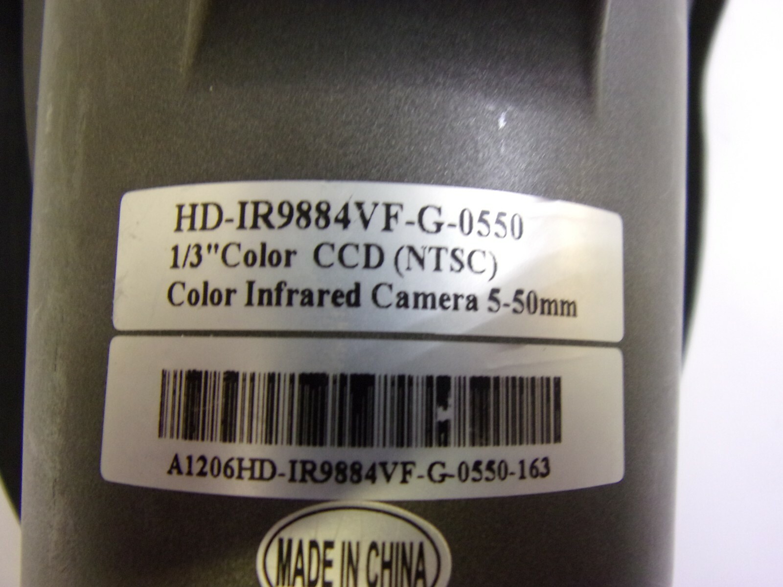 HD-IR9884VF-G-0550 Color Infrared Camera