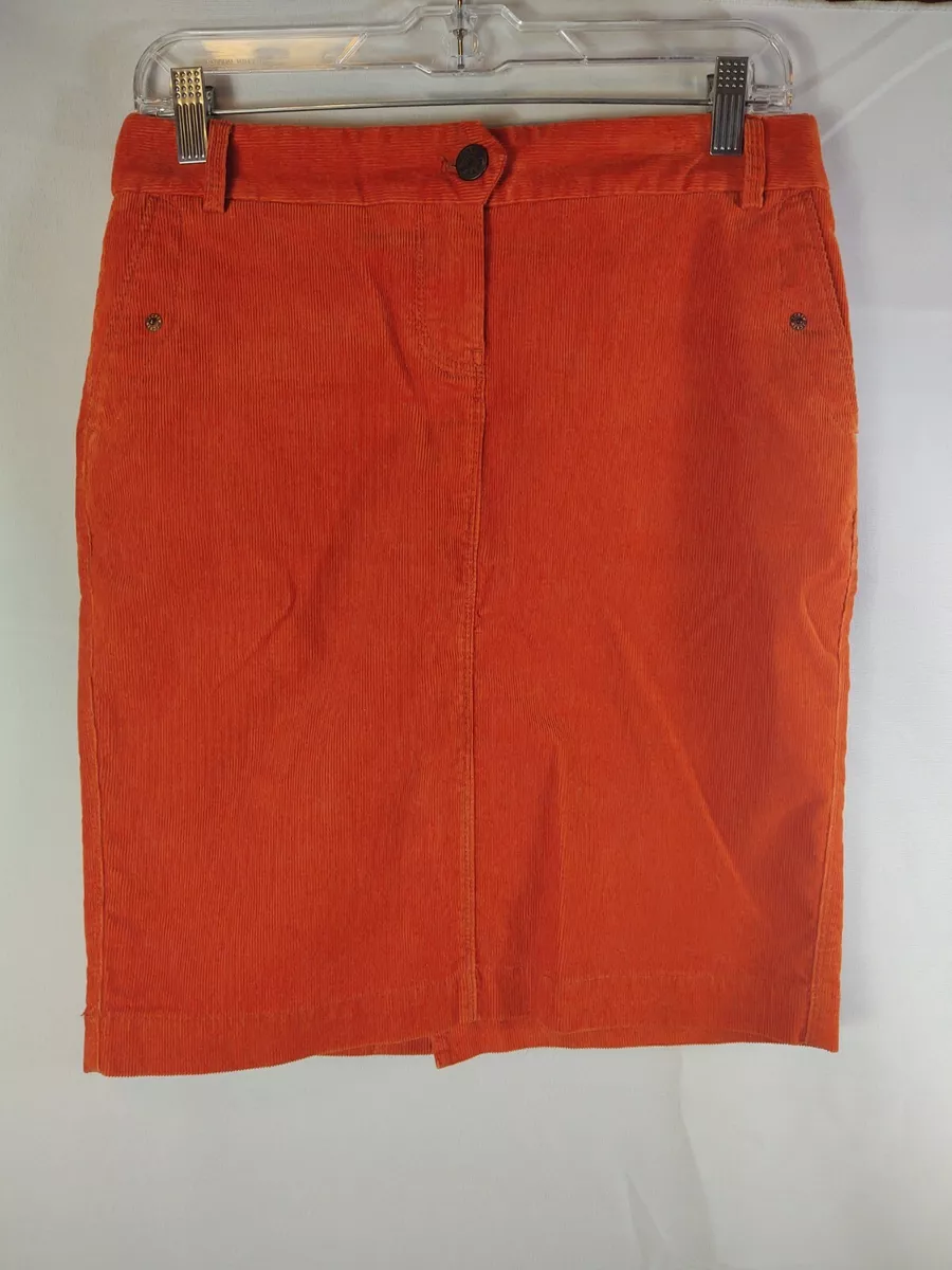 J crew cord hot sale skirt