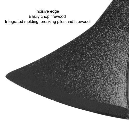 Wood Kindling Splitter Forged Steel Manual Log Wood Splitter For Fireplace - Picture 5 of 24