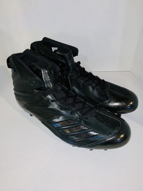 NEW adidas Freak X Carbon High Football Cleats MENS SIZE 17 Black BW0868 | eBay