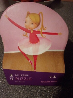 Crocodile Creek Ballerina Puzzle ab 3 Jahre 24 Teile
