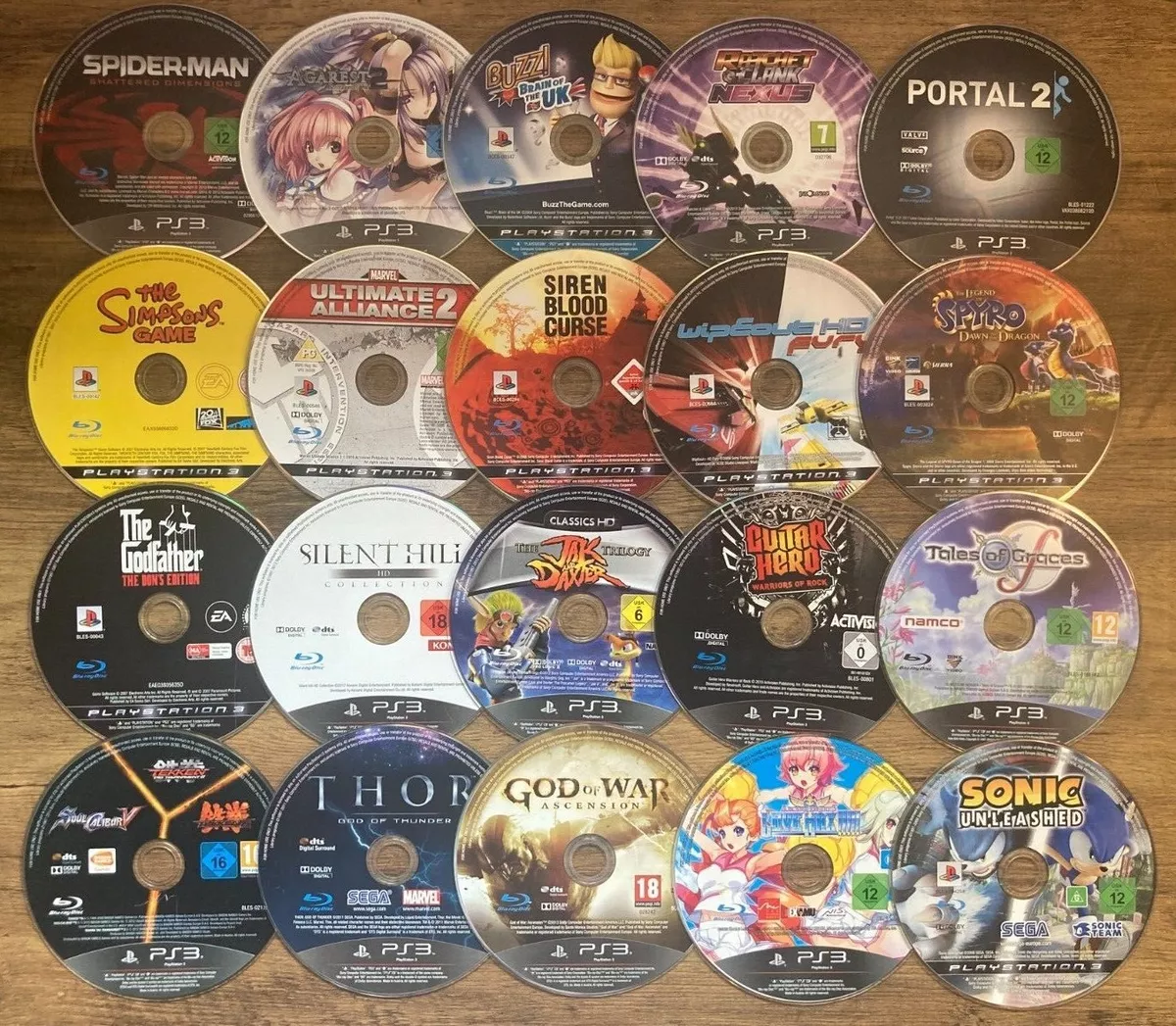 repentinamente misil activación Sony PlayStation 3 PS3 Games - Disc Only - INCLUDES RARE, HARD TO FIND  SELECTION | eBay