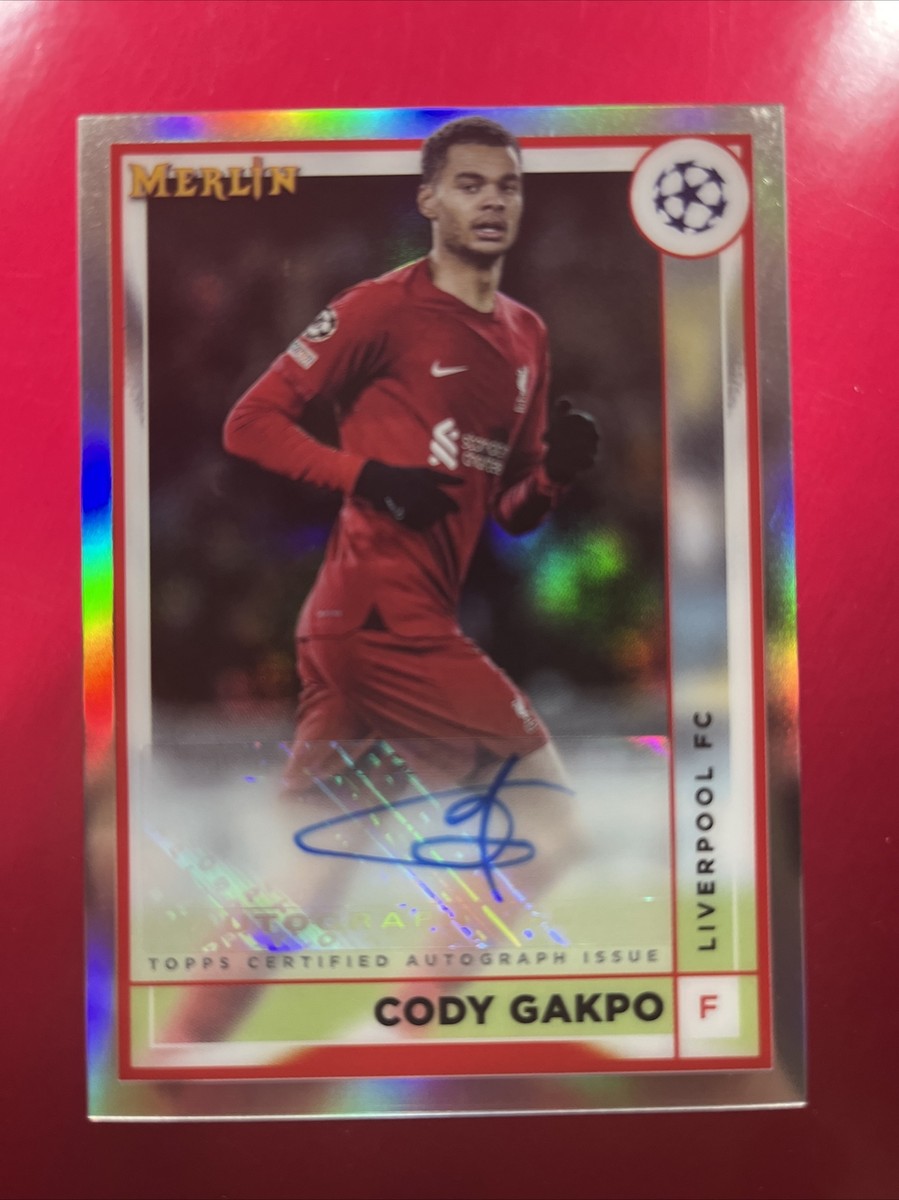 22-23 Topps Merlin CODY GAKPO 直筆サインカード 22-23 Topps Merlin CODY GAKPO 直筆サインカード - メルカリ