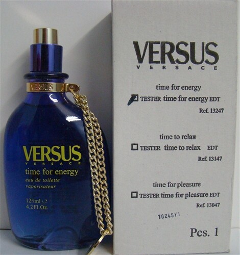 Versace Versus Time For Energy For Women Eau De Toilette Spray 4.2