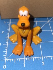 Pluto Figure McDs Toy Cake Topper Plastic 3"