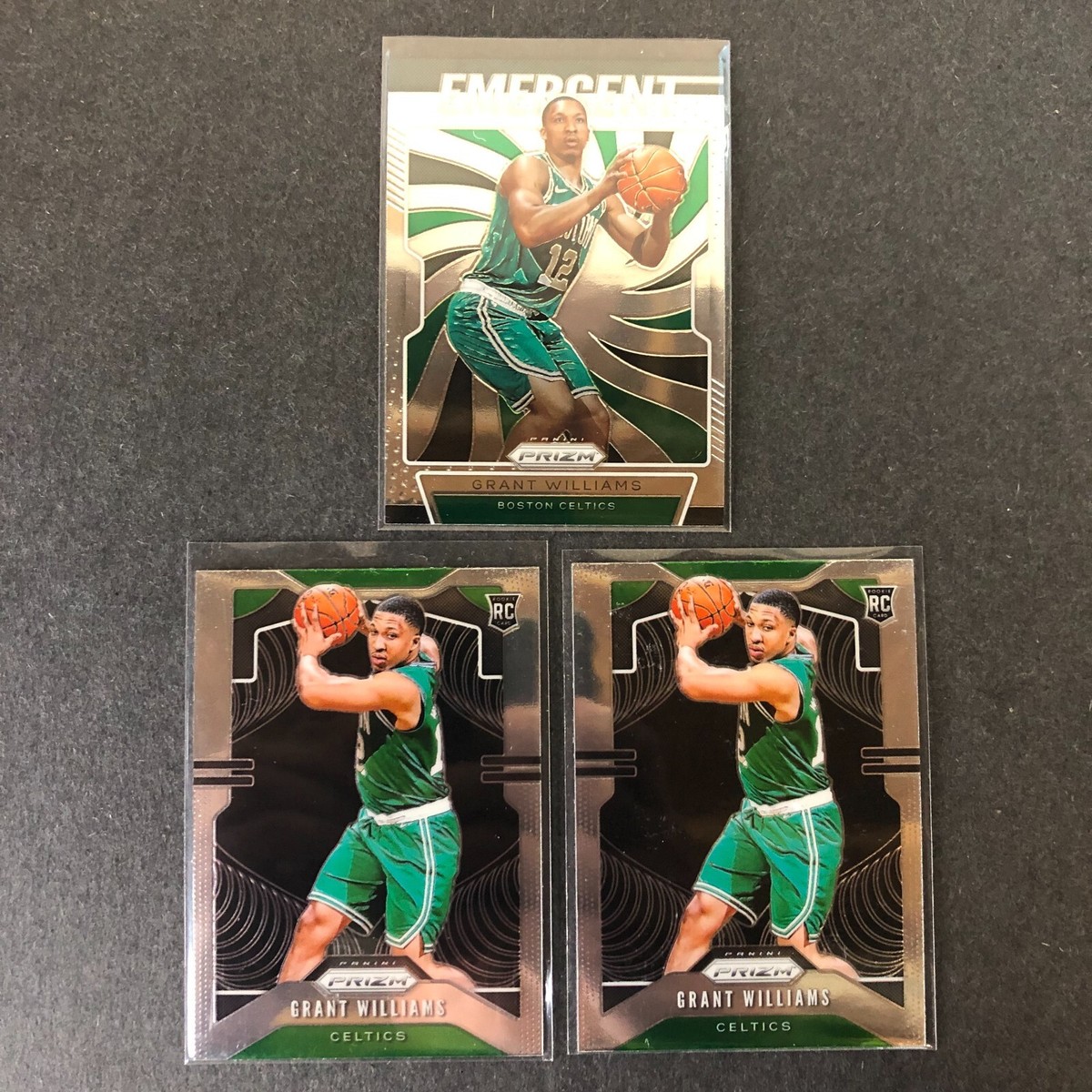 3x 2019-20 Panini Prizm Basketball Grant Williams Rookie RC