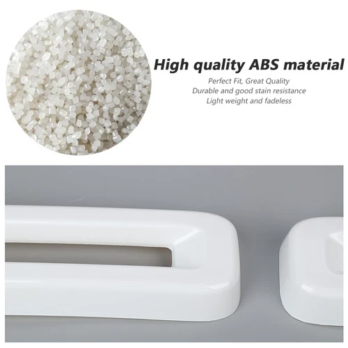 For Dodge RAM 1500 White ABS Front Center Grille Grill Insert Strip Trim cover - Picture 5 of 10