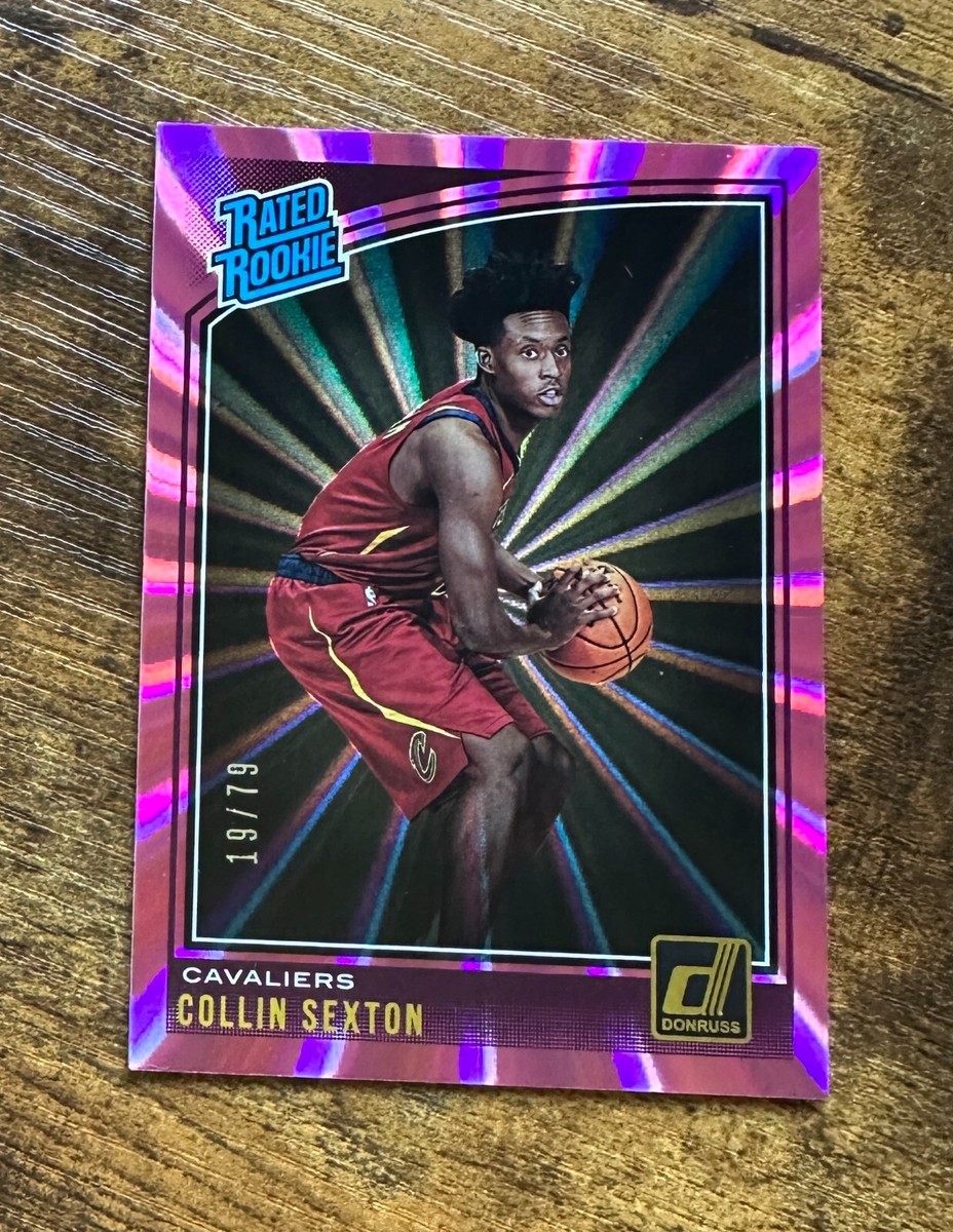【99シリ RC AUTO】COLLIN SEXTON　DONRUSS 2018-19 Donruss Optic Collin Sexton Fast Break Holo Prizm